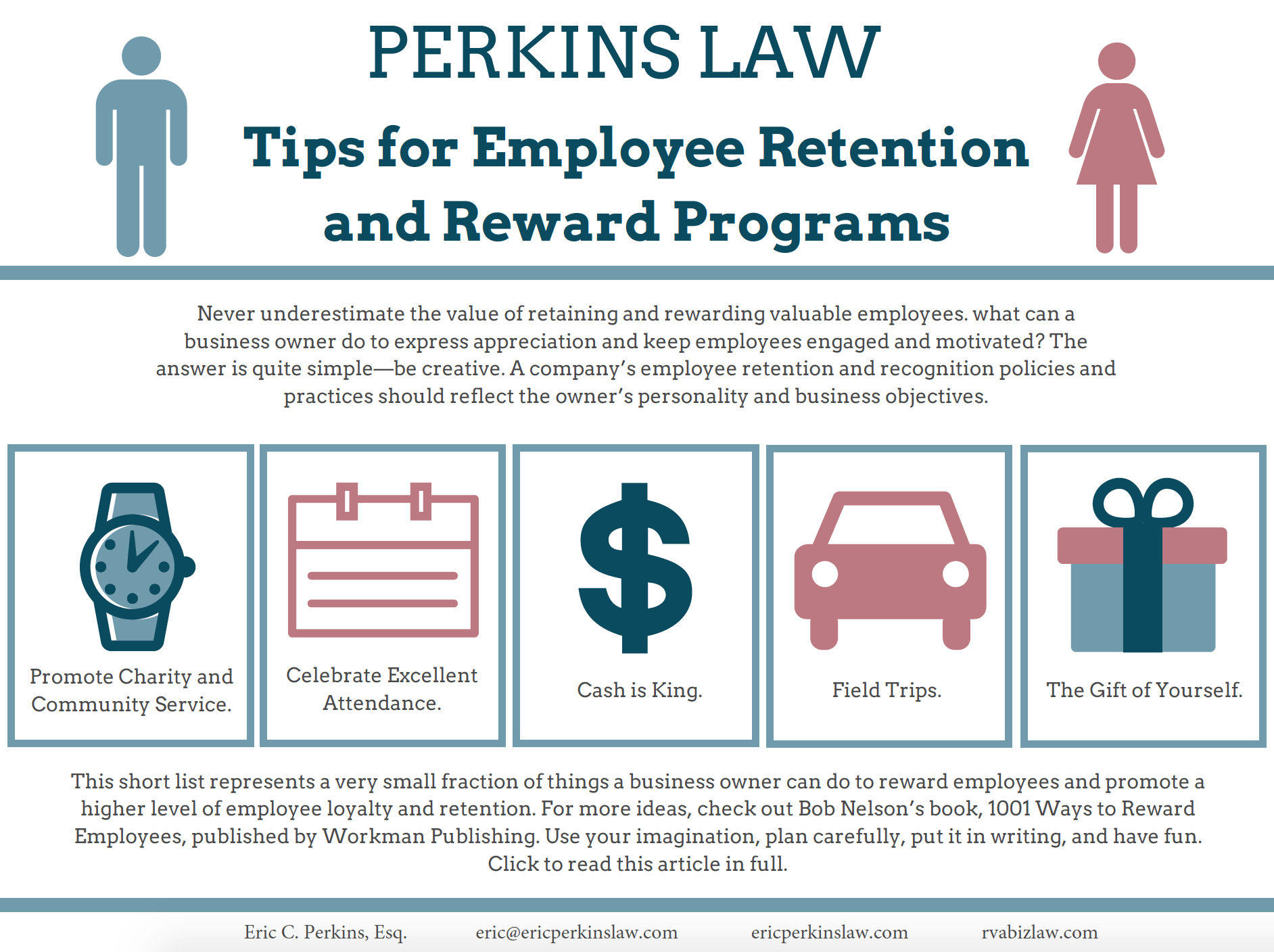 Tips for Employee Retention and Reward Programs Perkins Law, PLLC